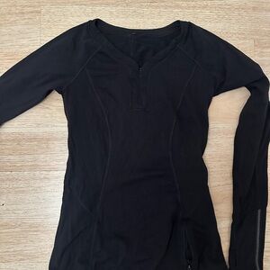 lululemon athletica Black Long Sleeve Top